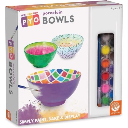 Kūrybinis rinkinys „Paint Your Own Porcelain Bowls“
