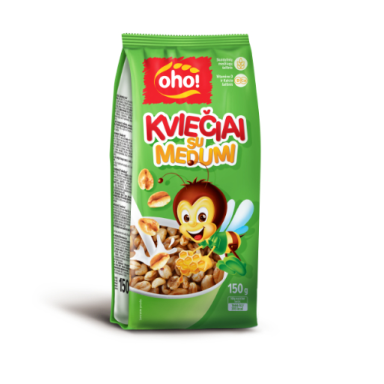 Kviečiai su medumi OHO, 150 g