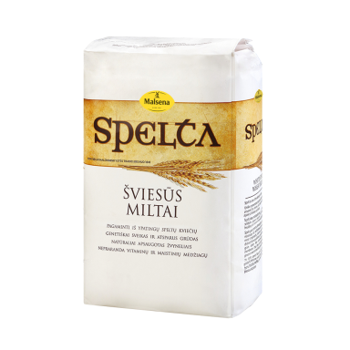 Kvietiniai miltai SPELTA, šviesūs, 1 kg