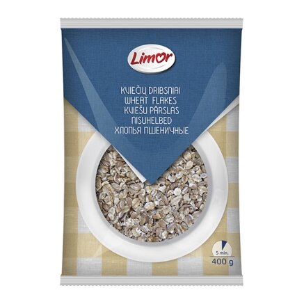 Kviečių dribsniai LIMOR, 400 g