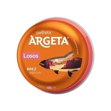 Lašišos paštetas, ARGETA, 95 g