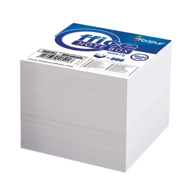 Lapeliai užrašams FORPUS 850 x 850 mm, 800 lapelių Lapeliai užrašams FORPUS 850 x 850 mm, 800 lapelių