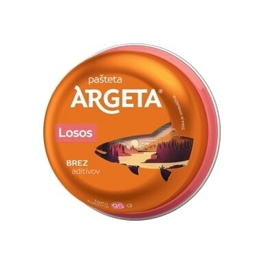 Lašišos paštetas, ARGETA, 95 g