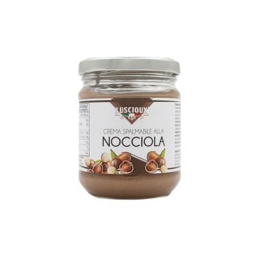 Lazdynų riešutų kremas LUSCIOUX, 45%, 200 g