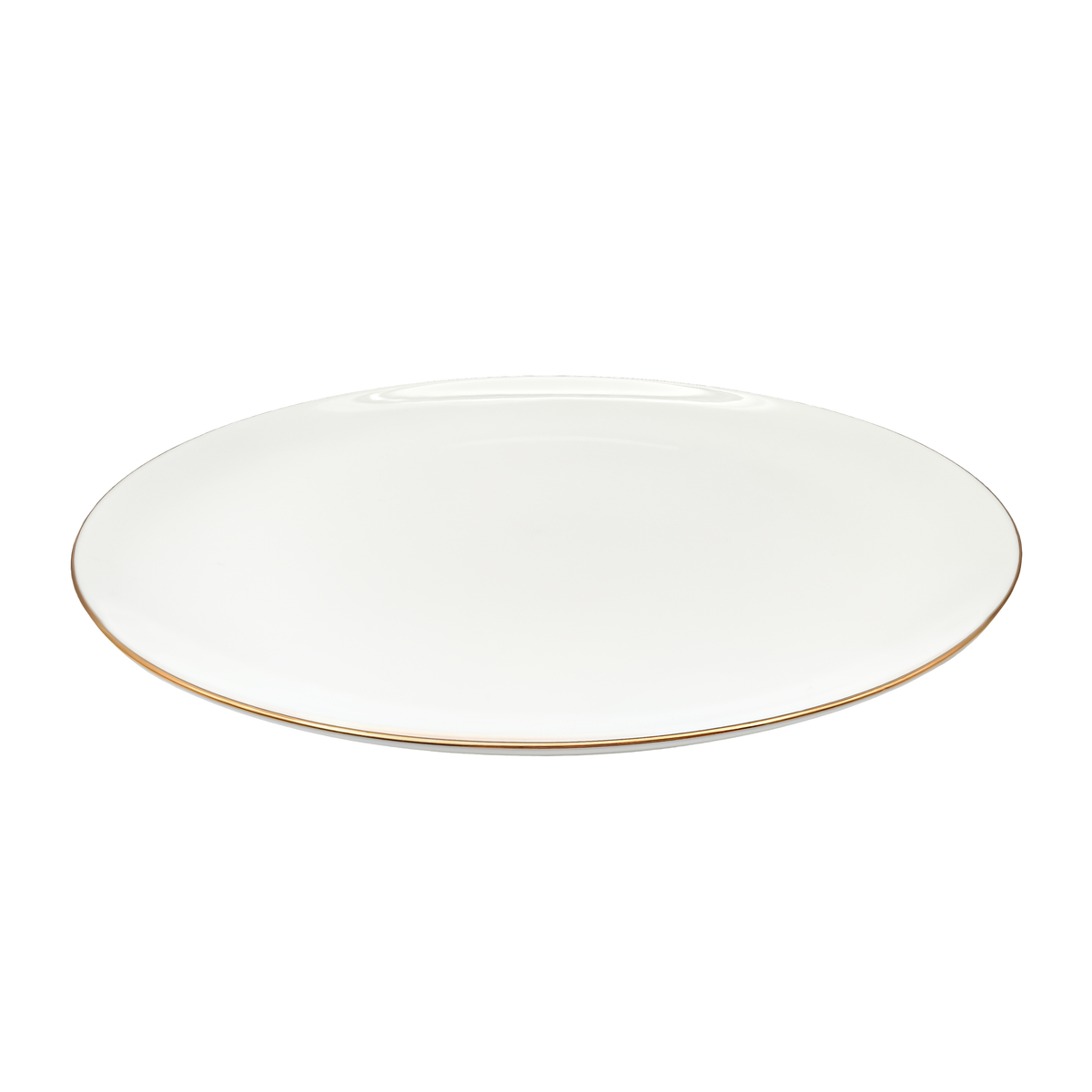 Lėkštė Gold, porcelianas, D 27 cm, vnt