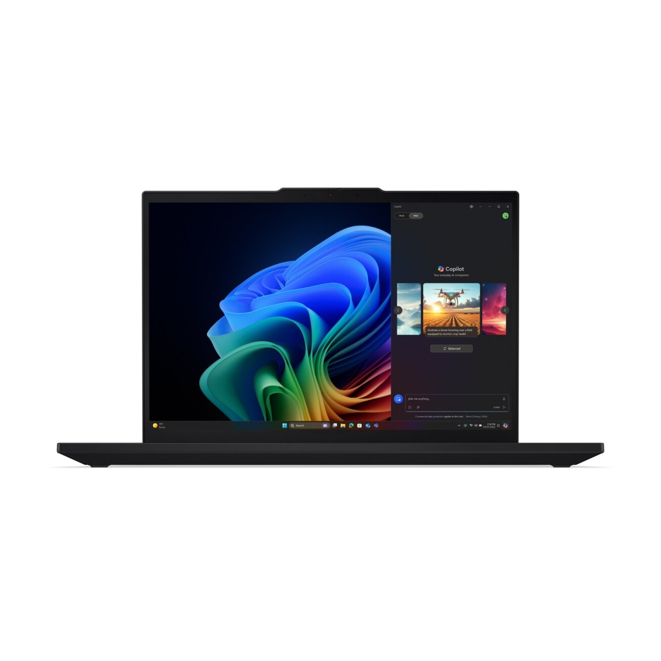 Lenovo ThinkPad T16 Gen 4 Copilot+ AMD Ryzen™ AI 5 PRO 340 256GB SSD 16GB 16" (1920x1200) WIN11 Pro BLACK Backlit Keyboard FP Reader. 3 Year warranty 3