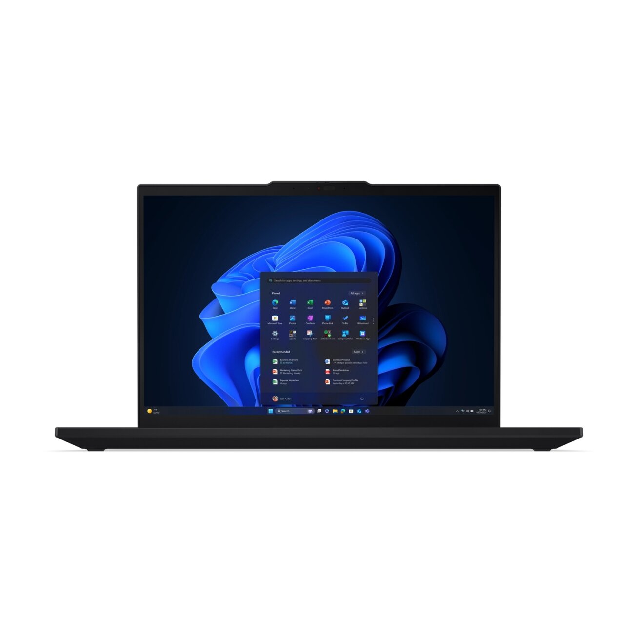 Lenovo ThinkPad T16 Gen 4 Core™ Ultra 7 255U 512GB SSD 32GB 16" WUXGA (1920x1200) IPS WIN11 Pro IR Webcam BLACK Backlit Keyboard FP Reader,1YW 3