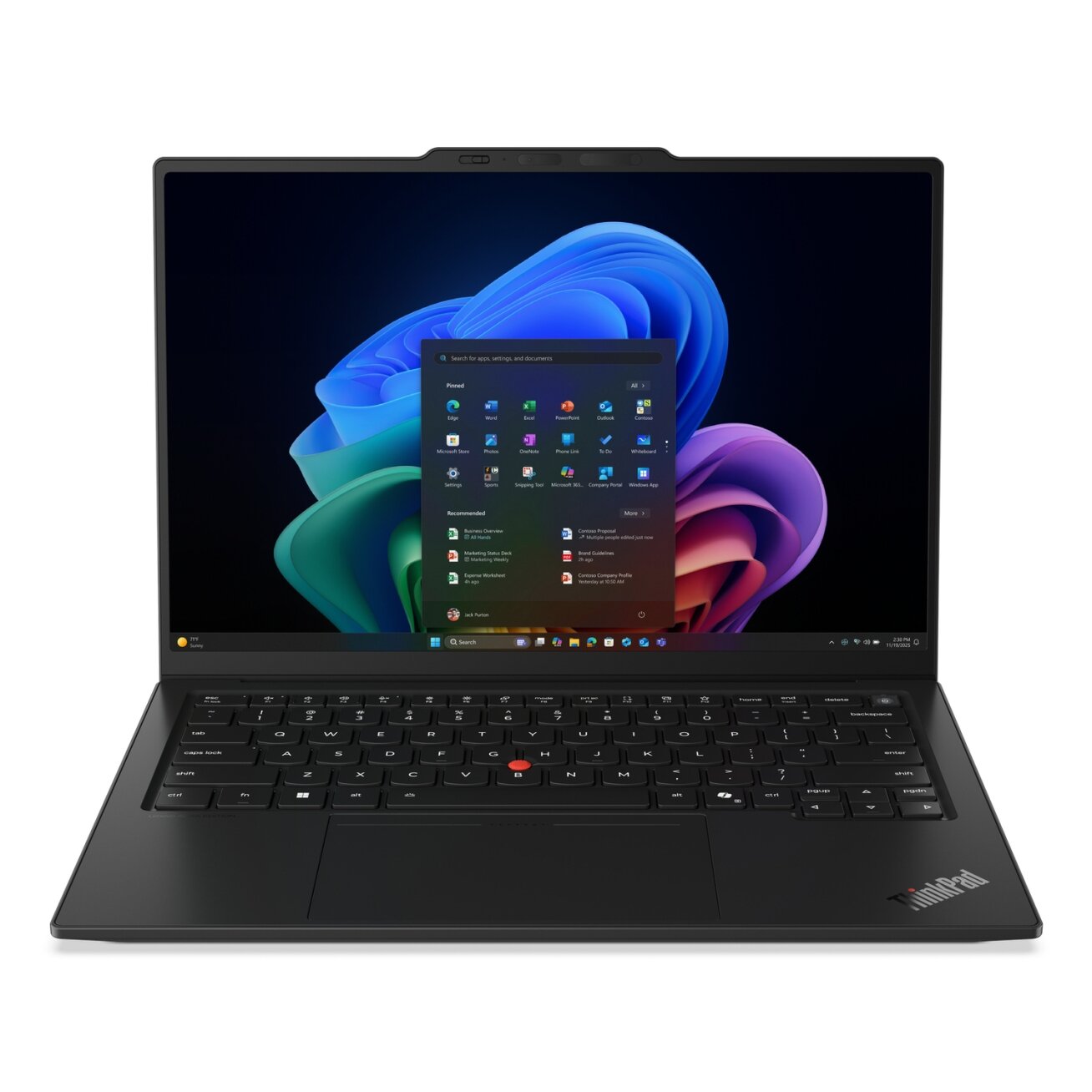 Lenovo ThinkPad X1 Carbon Gen 14 Aura Edition Ultra 7 365 vPro,32GB,1TB SSD,WEBCAM,BT, Intel® Graphics,14" WUXGA (1920 x 1200), IPS Touch 60Hz, W11Pro, BLACK Backlit Keyboard FP Reader. 1 YW