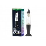 LED Lavos lempa,Itotal, su kintančia spalva, baltu vašku ir juodu pagrindu