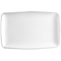 Lėkštė - padėklas QUADRO, porcelianas, M1281, 16 x 9,5 cm, vnt