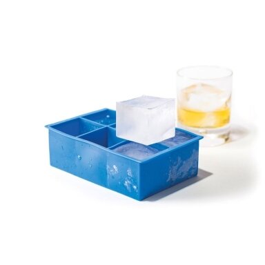 Ledukų formelė CUBES, silikonas, 6 formelės, 5 x 5 cm, vnt Ledukų formelė CUBES, silikonas, 6 formelės, 5 x 5 cm, vnt