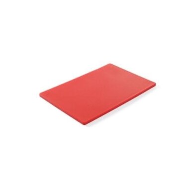 Lentelė pjaustymui, HDPE, raudona, 45 x 30 cm, H 1,2 cm, vnt