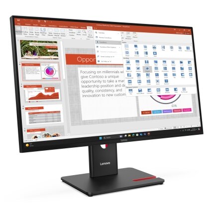 Lenovo Monitor  ThinkVision T27-40 Black (27 ") 2