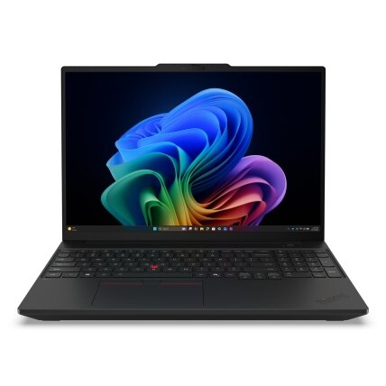 Lenovo ThinkPad T16 Gen 5 Core™ Ultra 7 355 512GB SSD 16GB 16" (1920x1200) WIN11 Pro BLACK Backlit Keyboard FP Reader. 1 YW
