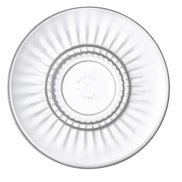 Lėkštutė BARSHINE, 89 ml puodeliui, stiklas, D 14 cm, vnt