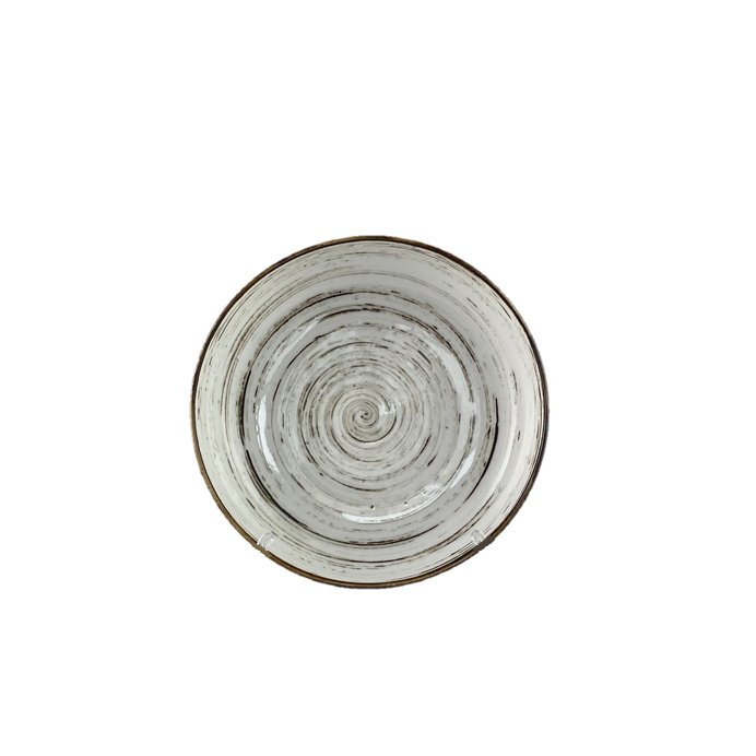 Lėkštė NOSTALGIA White, gili, su stačiu krašteliu, porcelianas, D 22 cm, vnt