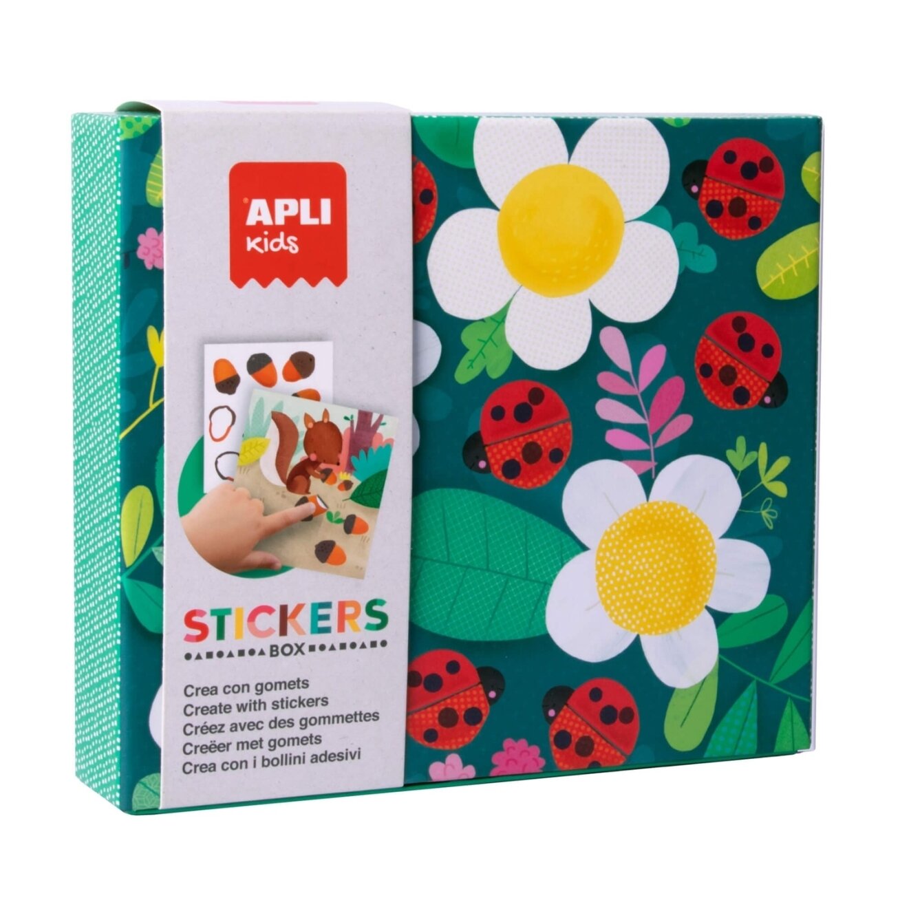 Lipdukų žaidimas „Ladybug“ 5
