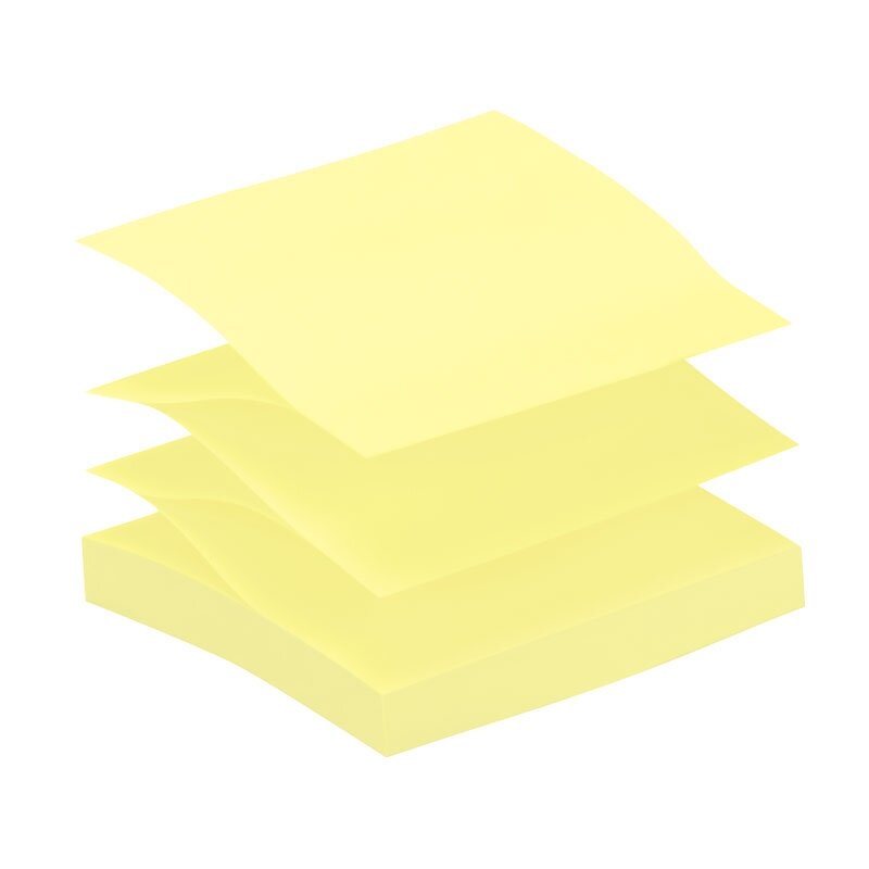 Lipnių lapelių dėklas Post-it® Z-Notes PRO, juodos spalvos/skaidrus 1 Lipnių lapelių dėklas Post-it® Z-Notes PRO, juodos spalvos/skaidrus 1