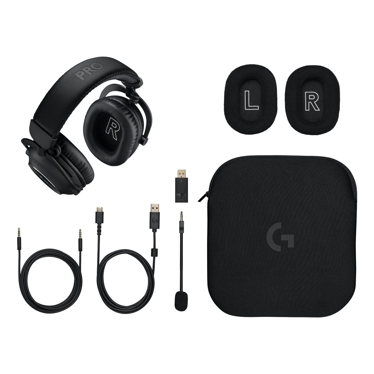 Logitech Headset 981-001263 / GPROX2B Black 3