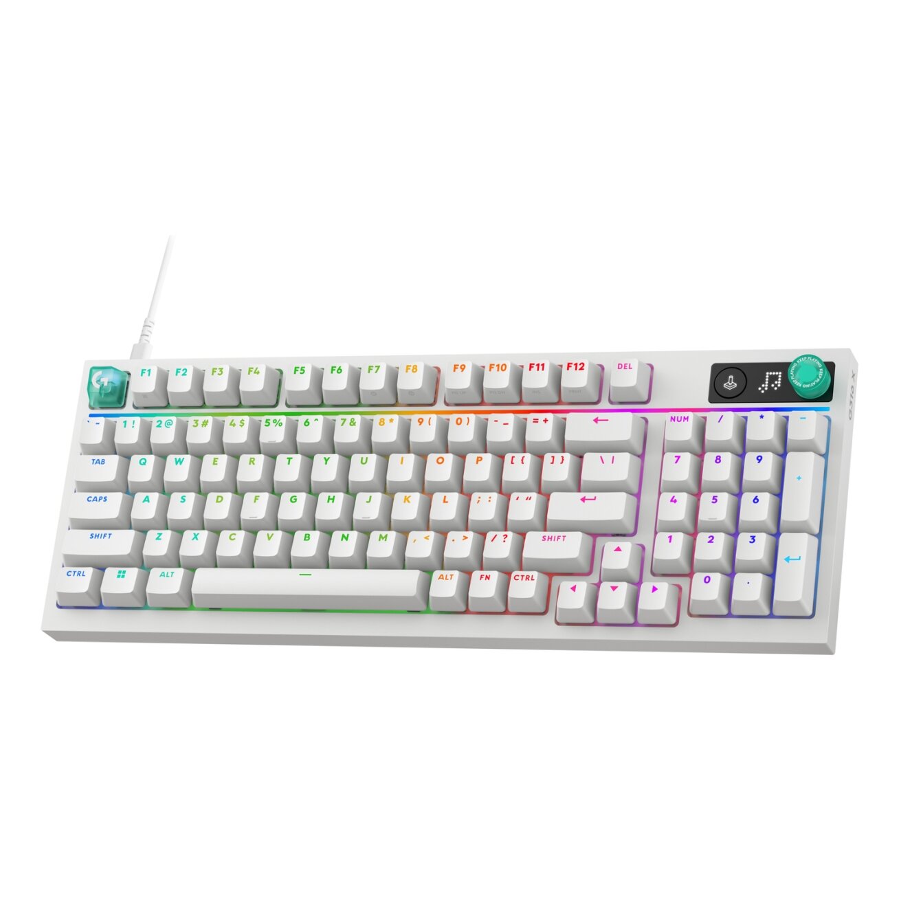 Logitech G316 X 98 - INT'L layout - White Keyboard
