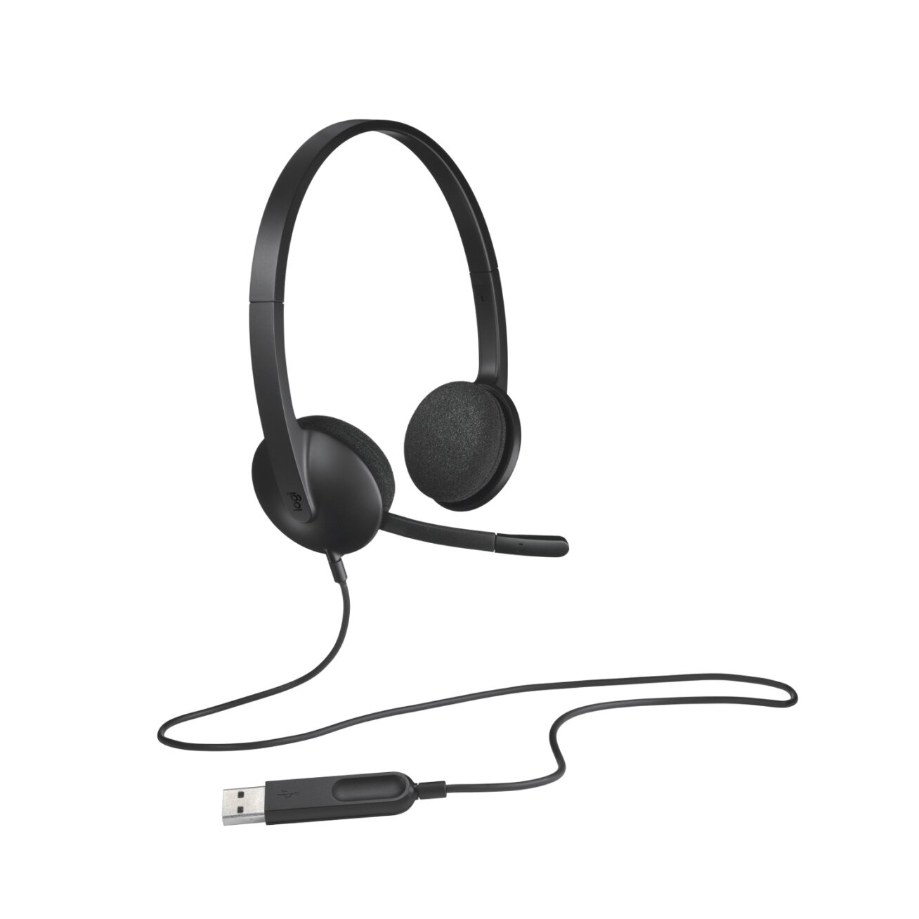 LOGITECH H340 USB Headset black 3