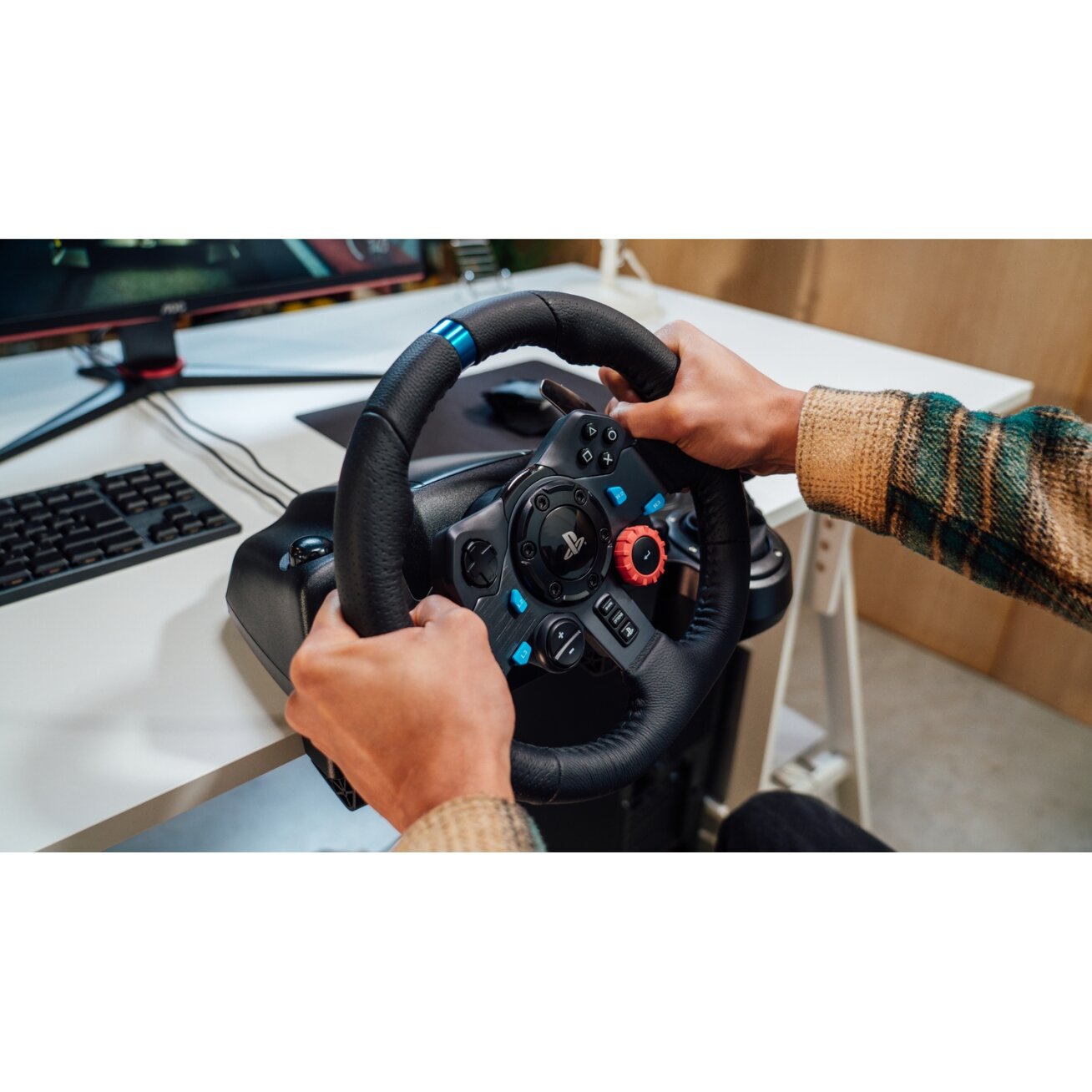 Logitech Logitech G920 & G29 Driving Force Steering Wheels & Pedals G29: PS3/PS4 3