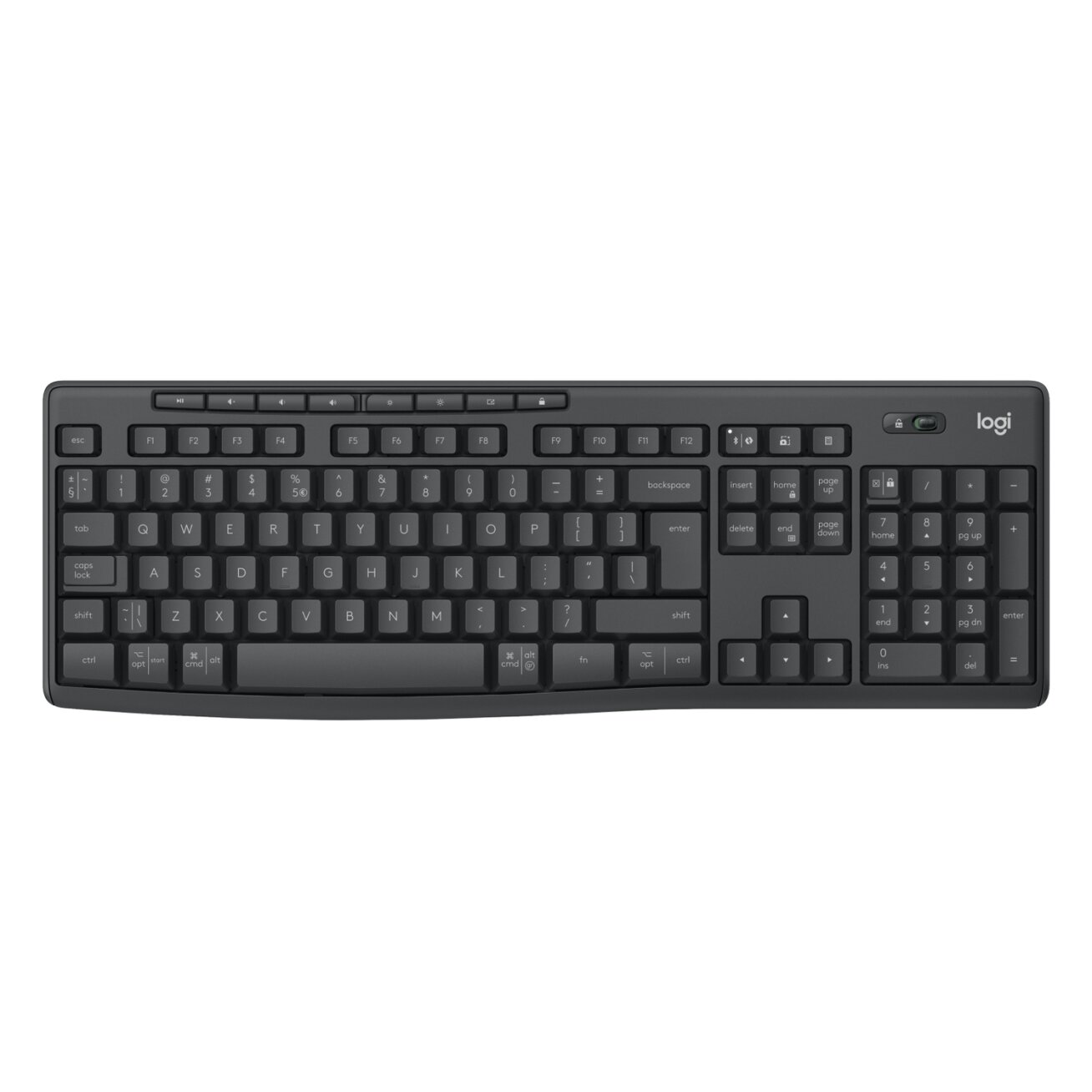 Logitech Mouse and keyboard set 920-012077 / MK370 Business Graphite 1