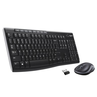 Logitech Keyboard MK270 black US/Int Layout Logitech Keyboard MK270 black US/Int Layout