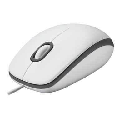 Logitech M100 Laidinė pelė, 1000 DPI, Balta Logitech M100 Laidinė pelė, 1000 DPI, Balta
