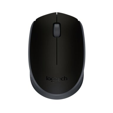 Logitech M171 Belaidė pelė RF Wireless, 1000 DPI, Black/Grey
