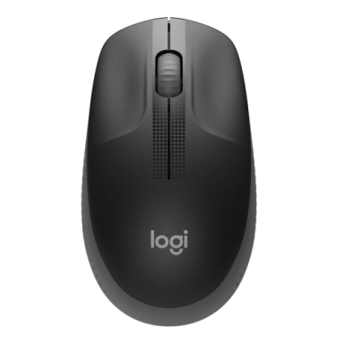Logitech M190 Full-Size Belaidė pelė, RF Wireless, 1000 DPI, Charcoal Logitech M190 Full-Size Belaidė pelė, RF Wireless, 1000 DPI, Charcoal