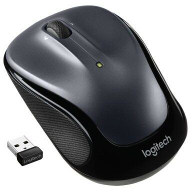 Logitech M325s Belaidė pelė RF Wireless Optical 1000 DPI, Black/Dark Grey Logitech M325s Belaidė pelė RF Wireless Optical 1000 DPI, Black/Dark Grey
