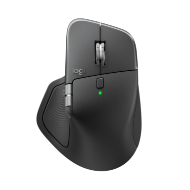 Logitech MX Master 4 Belaidė pelė RF Wireless + Bluetooth, 8000 DPI, Graphite