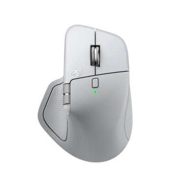 Logitech MX Master 4 for MAC Belaidė pelė RF Wireless + Bluetooth, 8000 DPI, White Silver