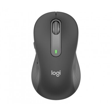Logitech Signature M650 L Belaidė pelė RF Wireless + Bluetooth, 4000 DPI, Graphite