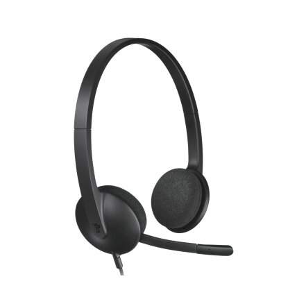 LOGITECH H340 USB Headset black LOGITECH H340 USB Headset black