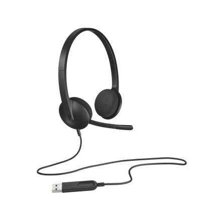 LOGITECH H340 USB Headset black 3