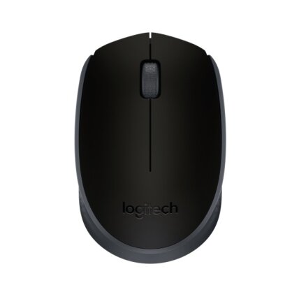 Logitech M171 Belaidė pelė RF Wireless, 1000 DPI, Black/Grey Logitech M171 Belaidė pelė RF Wireless, 1000 DPI, Black/Grey