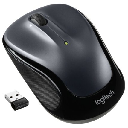 Logitech M325s Belaidė pelė RF Wireless Optical 1000 DPI, Black/Dark Grey Logitech M325s Belaidė pelė RF Wireless Optical 1000 DPI, Black/Dark Grey