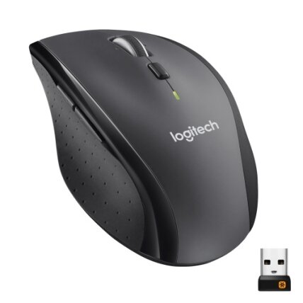 Logitech Marathon M705 Belaidė pelė, RF Wireless, 1000 DPI, Charcoal Logitech Marathon M705 Belaidė pelė, RF Wireless, 1000 DPI, Charcoal