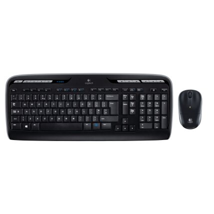 Logitech Mouse and keyboard set 920-003989 / MK330 Black