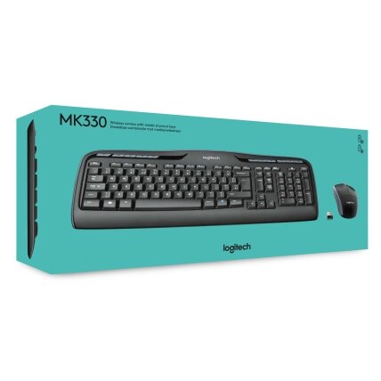 Logitech Mouse and keyboard set 920-003989 / MK330 Black 3
