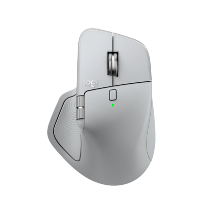 Logitech MX Master 4 Belaidė pelė RF Wireless + Bluetooth, 8000 DPI, Pale Grey Logitech MX Master 4 Belaidė pelė RF Wireless + Bluetooth, 8000 DPI, Pale Grey
