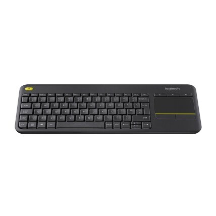 LOGITECH Wireless Touch Keyboard k400 Plus - INT BLACK 1
