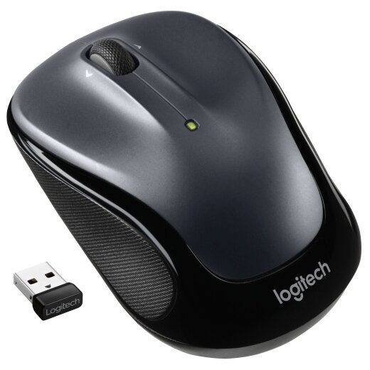 Logitech M325s Belaidė pelė RF Wireless Optical 1000 DPI, Black/Dark Grey Logitech M325s Belaidė pelė RF Wireless Optical 1000 DPI, Black/Dark Grey