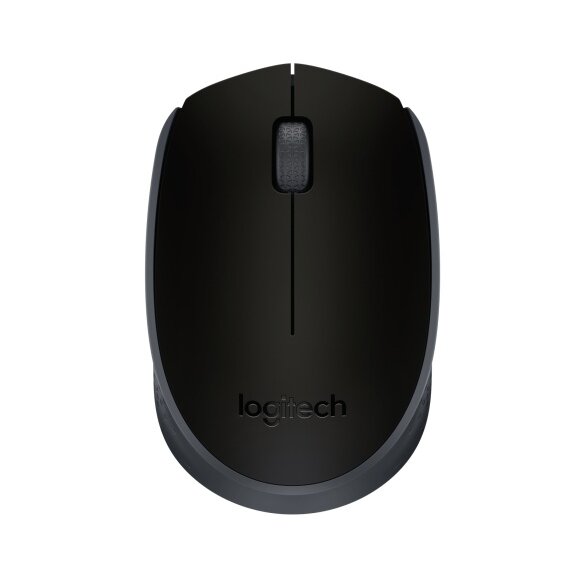 Logitech M171 Belaidė pelė RF Wireless, 1000 DPI, Black/Grey