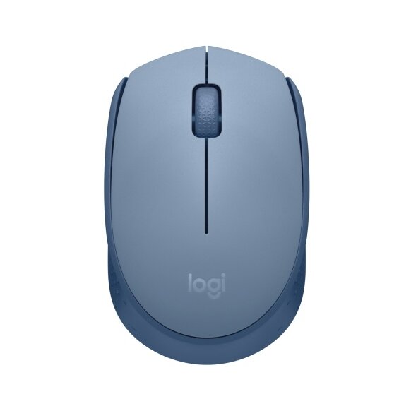 Logitech M171 Belaidė pelė RF Wireless, 1000 DPI, Blue Gray