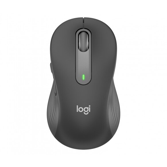 Logitech Signature M650 L Belaidė pelė RF Wireless + Bluetooth, 4000 DPI, Graphite