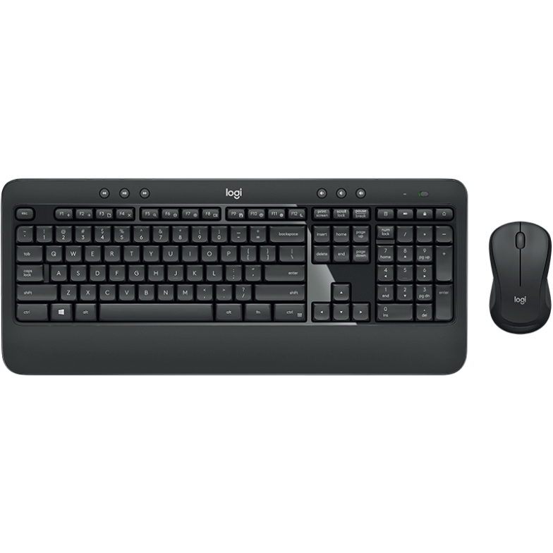 Logitech MK540 Advanced Combo Belaidė klaviatūra + pelė, US, Juoda