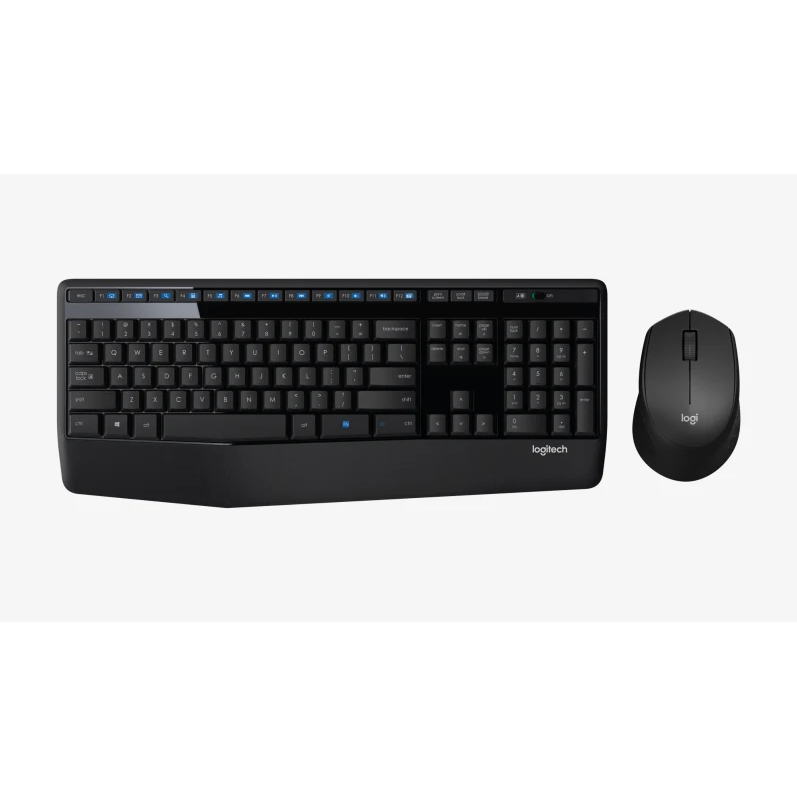 Logitech MK345 Combo Belaidė klaviatūra + pelė, US, Juoda